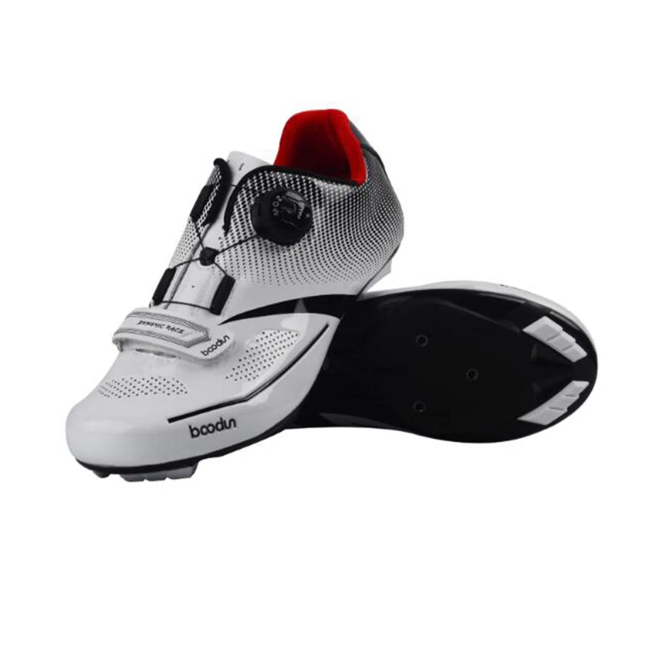 Breathable Pro Self-Locking Cycling Shoes Road Bike Bicycle Shoes Ultralight Athletic Racing Sneakers Zapatos Ciclismo Men Women