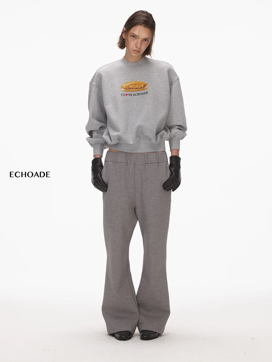 

Ade Classic Wear-Resistant Cartoon Print round Ne ort Sve Long Sve Hoodie Women's Loose Fit Comfortable Cotton...