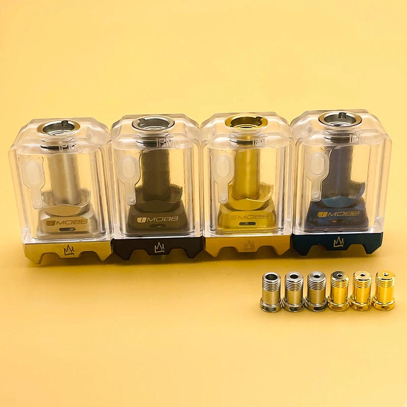 

Мост DSX Monarchy iMobb RBA с одинарной катушкой Boro Tank емкостью 5,1 мл, 7 воздушных штифтов для Boro-совместимого AIO DTL и RDTL Vape