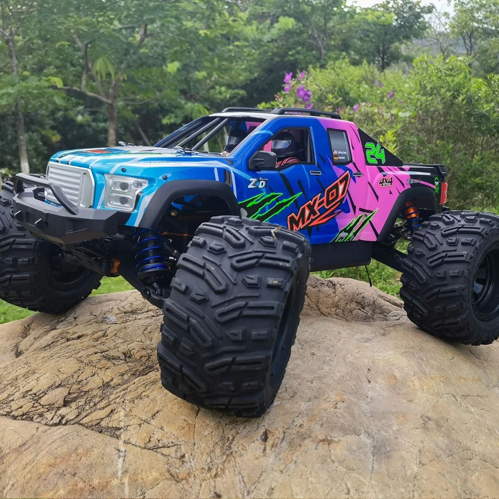 

1/7 ZD Racing MX-07 4WD Бесщеточный радиоуправляемый автомобиль 150A 160A Hobbywing MAX6 8S 80 км/ч Высокоскоростной моноблок-грузовик Багги для бездорожья
