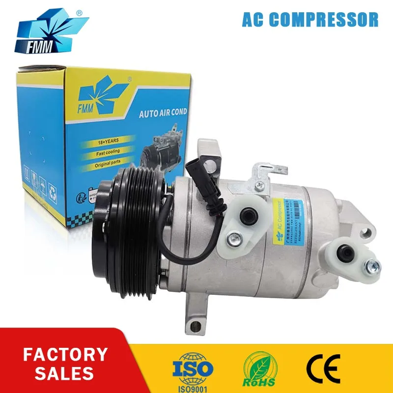 

10S15C A/C AC Compressor for Chevrolet Tracker ONIX Gm 26297905 26274833 26304809 26410997 650686025 12V