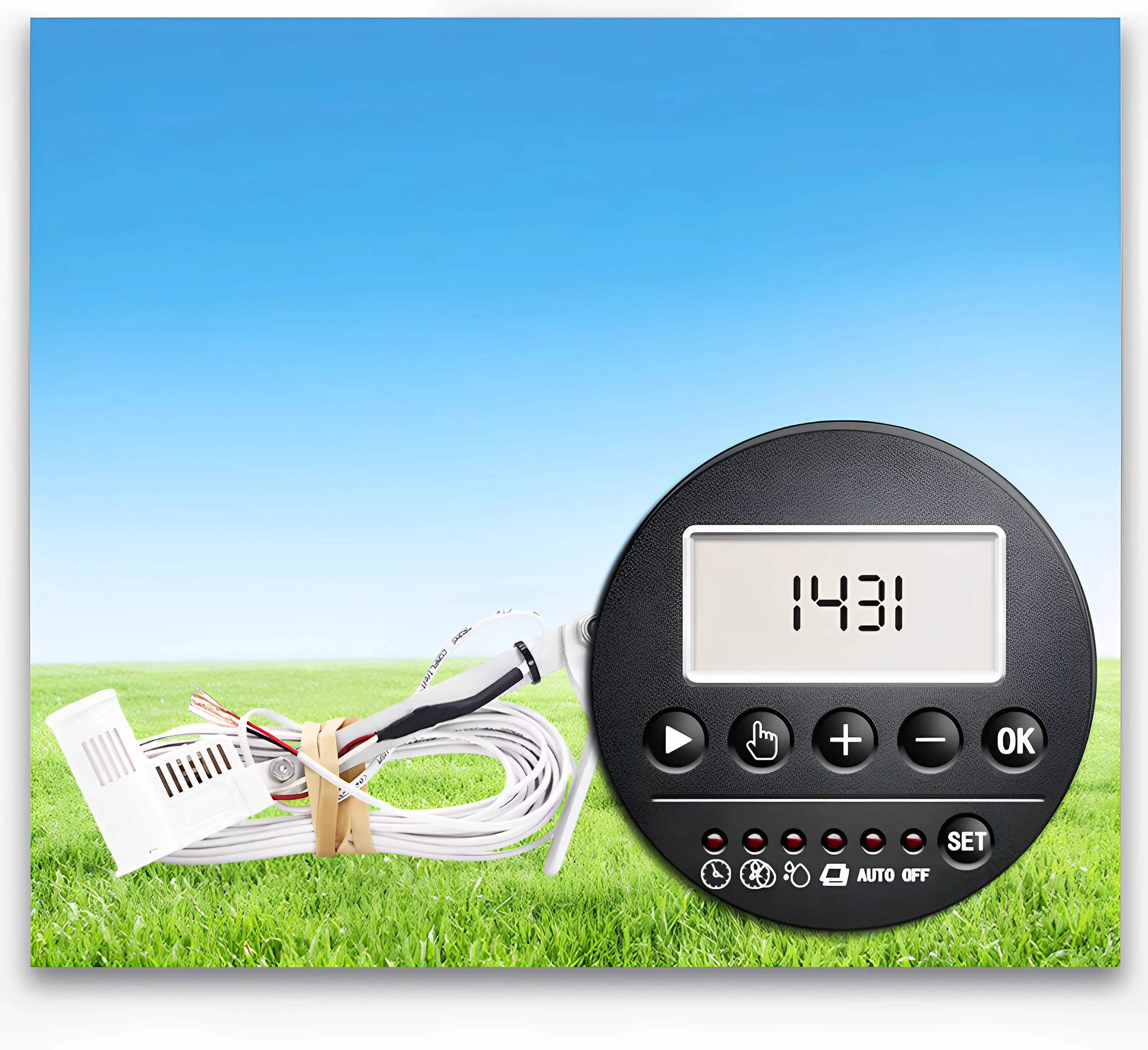 Электромагнитный клапан i DaringFish Hanyang Hyrt Agriculture Garden Watering Irrigation System Solenoid Valve Timer 24/12-Hour System Plastic Орошение — деталь 4