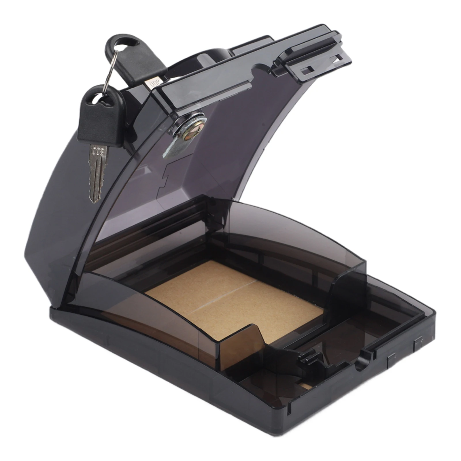 Electrical Protective Cover for 86 Standard Socket Outlets with Key Lock Functionality for Outdoor and Indoor Use