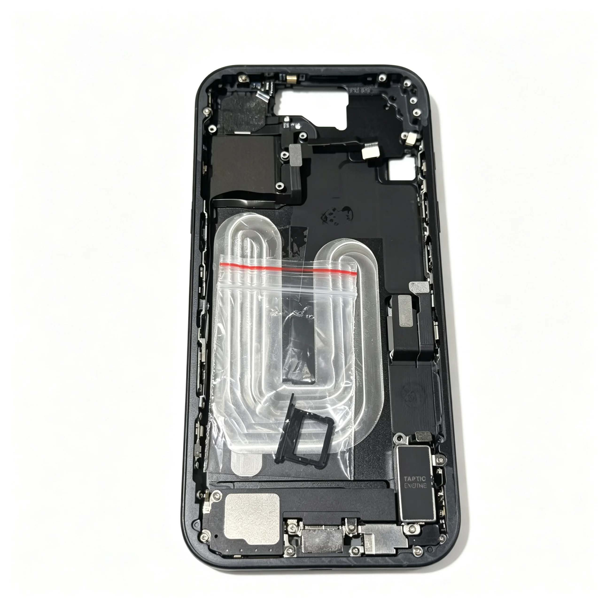 Middle Frame Assembly for iPhone 16 Full Flex Cables Tested Working Camera Button No Pop-up Pre-installed No Back Glass