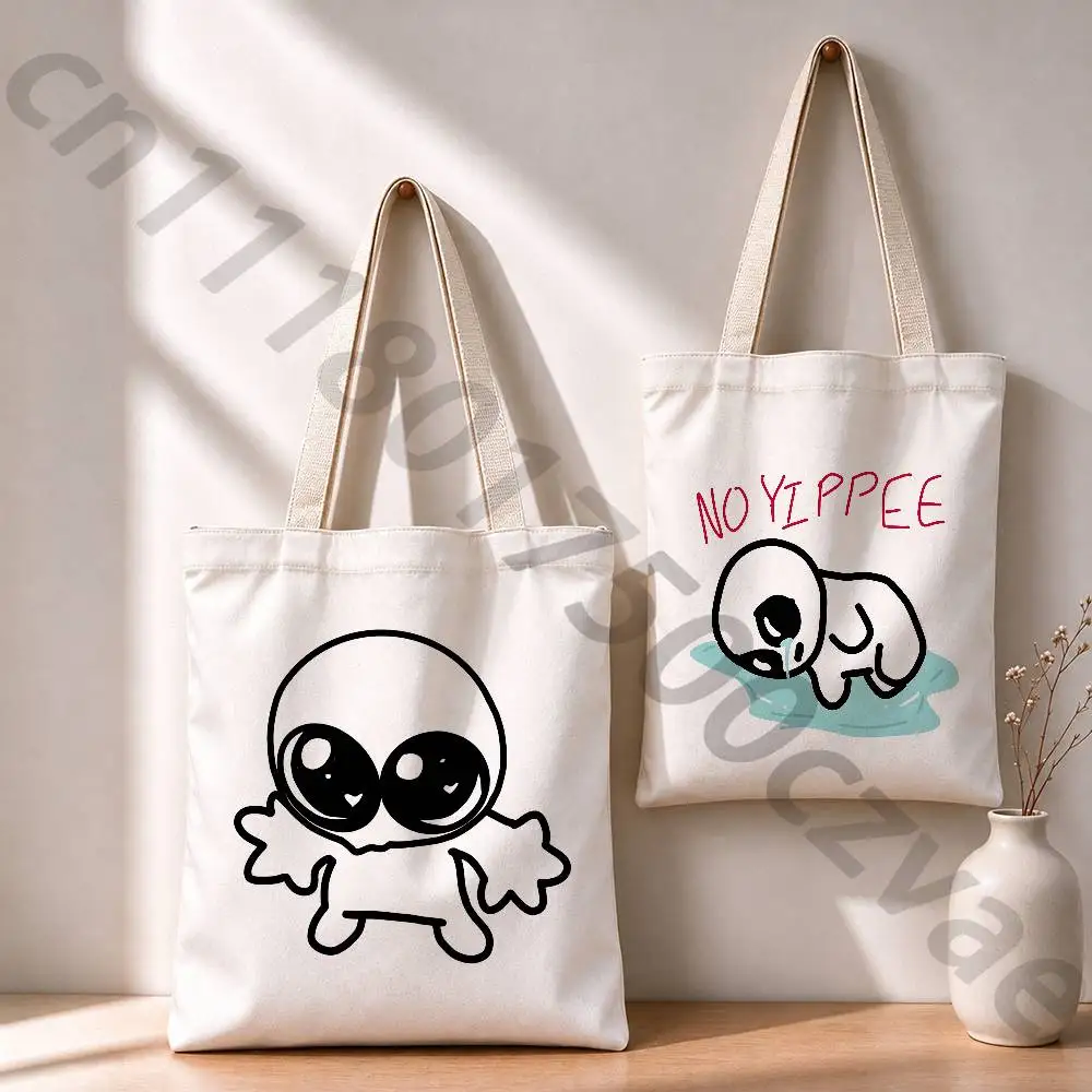 TBH Autism C-Creature Y-Yippies Reusable Fashionable Backpack Multifunctional Handbag Canvas Shopping Bag