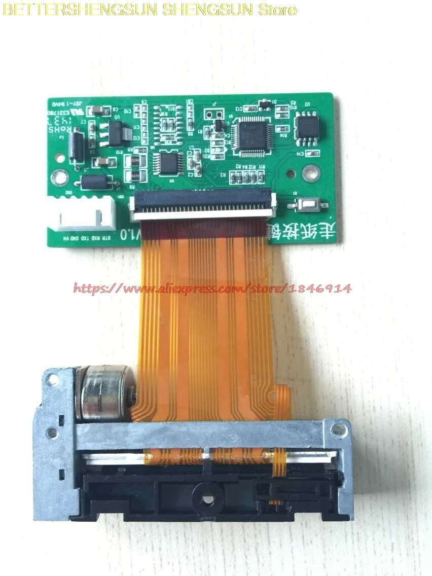 TTL interface embedded thermal printing module  Single chip microcomputer control movement with board 5-9V DP-48F power supply