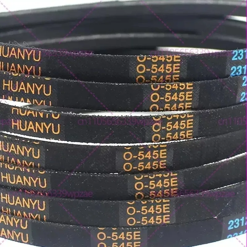 3 Packs of O-545E Rubber Transmission Belt, Suitable for DB100US Washing Machine Noodle Machine O-shaped Triangular Belt