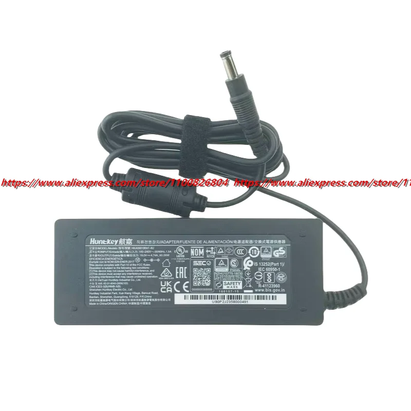 Original Huntkey 19V 4.74A 90W AC Adapter HKA09019047-6U HKA09019047-6D Charger for Intel NUC all in one Laptop Power Supply