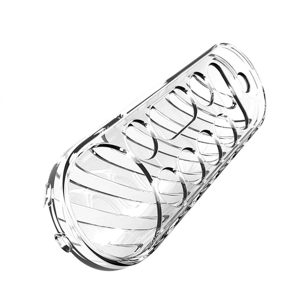 Custodie per telecomando per Google TV Streamer 4K 2024 Telecomando antiurto antiscivolo trasparente