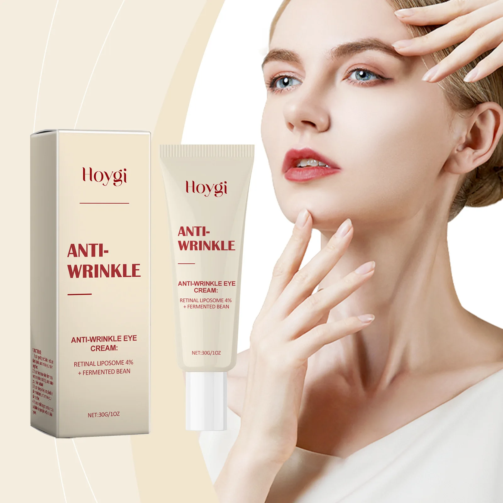 

HOYGI Moisturizing Care Eye Cream Eye Refreshing Hydrating Care Skin Softening Skin Reduce Puffiness and Tighten Eye Bags