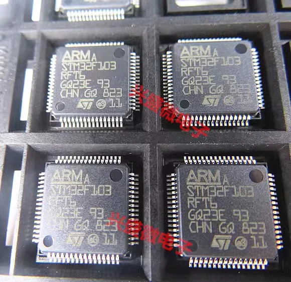 10Pcs~50Pcs Original STM32F103RFT6 LQFP-64 STM32F103