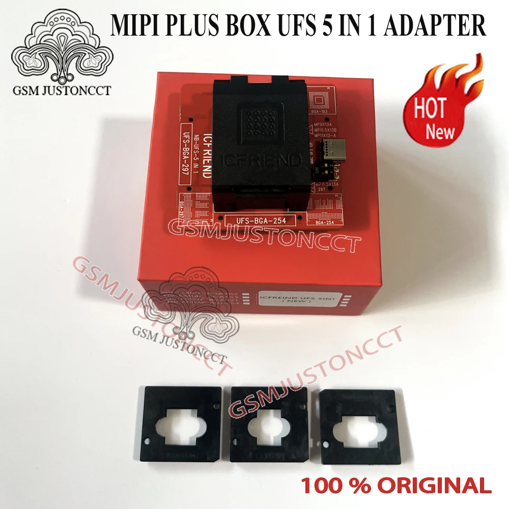 NOWY ORYGINALNY ADAPTER ICFRIEND NB-UFS-5 IN1 (UFS 153+254+297) DLA MIPITERST GERA2 I MINI HOST, 2026