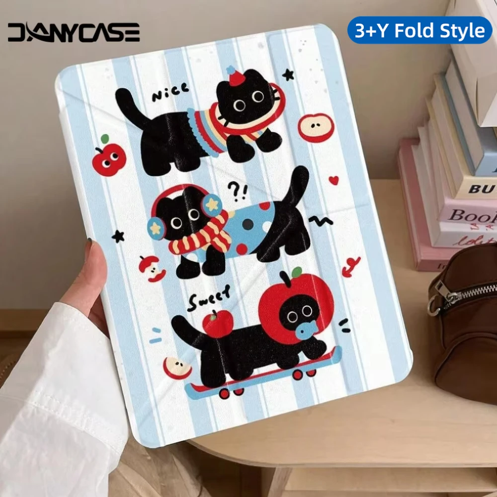 

2025 Cute Style Case For iPad Pro 11 12.9 13 M2 M4 M3 Case 9.7 10.2 5th 6th 7/8/9 10th 11th mini 6 7 case Air 3 4 5 6 Smart Case