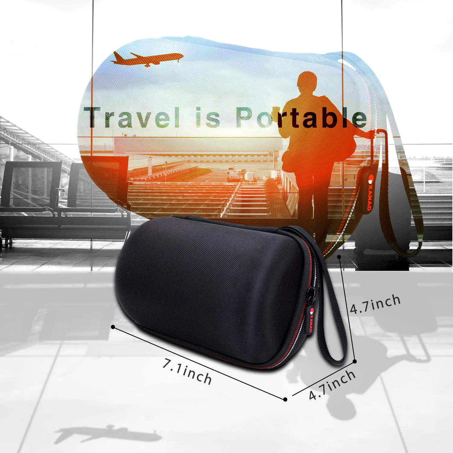 XANAD Hard Case for Ultimate Ears WONDER BOOM or WONPERBOOM 2