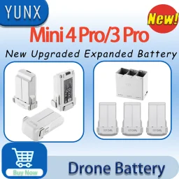 Intelligent Flight Battery for DJI Mini 4 Pro / Mini 3 Pro, Max 34‑Min Flight Time New Replacement Drone Power Accessory