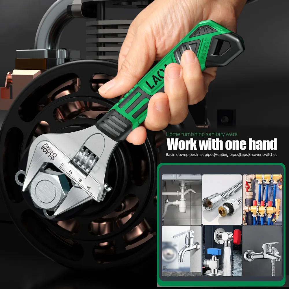 The Best Thin Adjustible Spanner for Tight Spaces? My Real-World Experience with the LAOA 6-inch and 8-inch Models