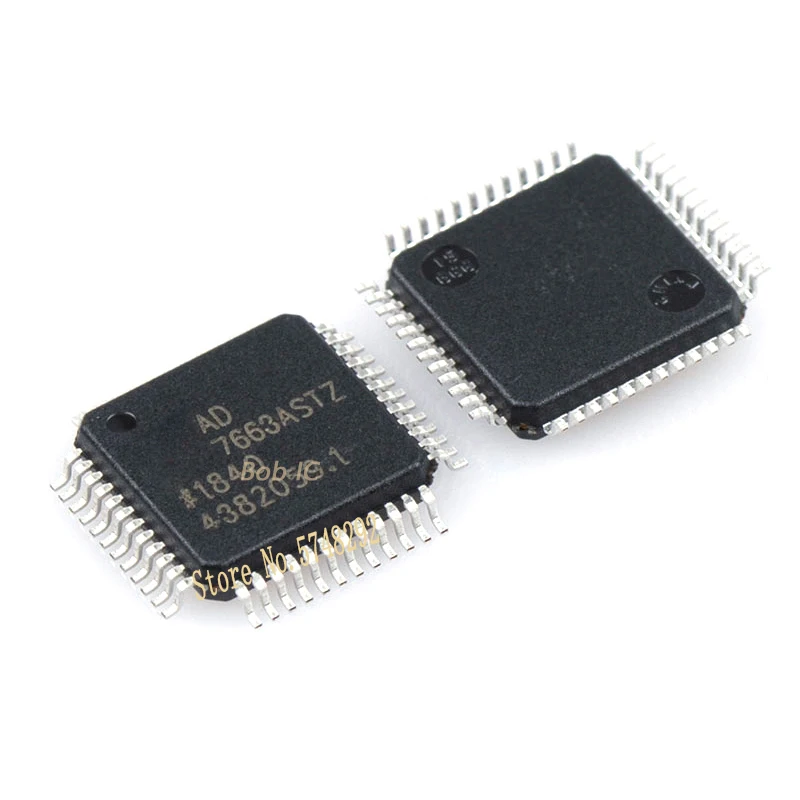 1PCS/lot AD7663ASTZ AD7663AST AD7663 7663 QFP 100% new imported original IC Chips fast delivery