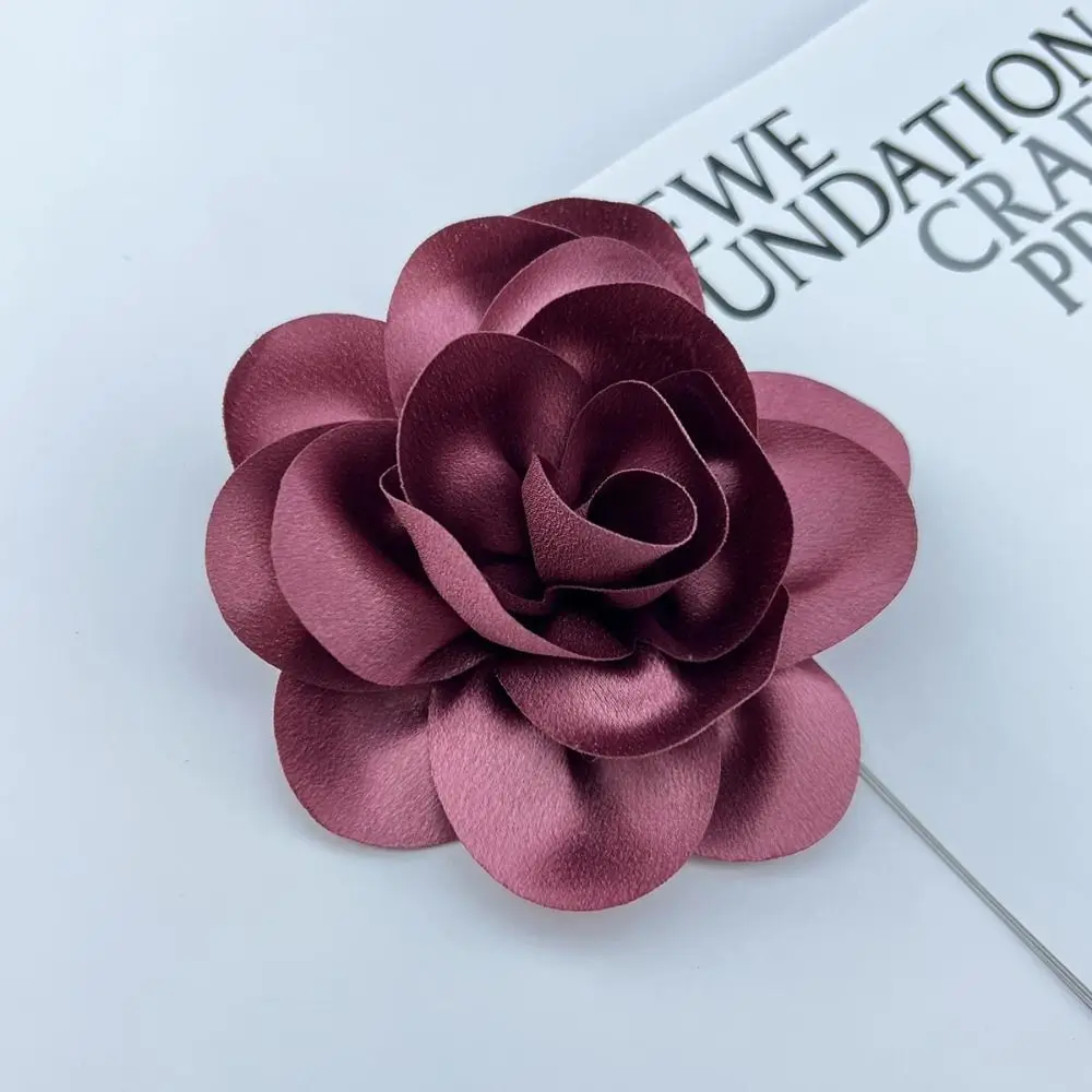 14cm Large Flower Brooch Dress Suit Corsage Sweater Coat Pin Fabric Handmade Brooches Fashion Clothing Accessories