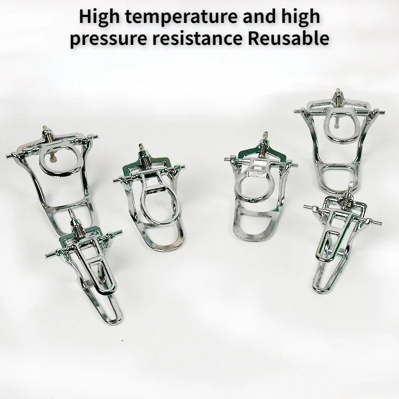 Dental Bite Frame Occlusion Device Lab Simple Articulator Zinc Alloy Adjustable Dentistry Restoration Mechanical Occlusal Tool