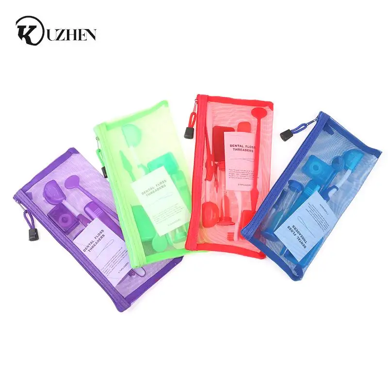 Oral Care Dental Teeth Orthodontic Kits Whitening Tool Suit Interdental Brush