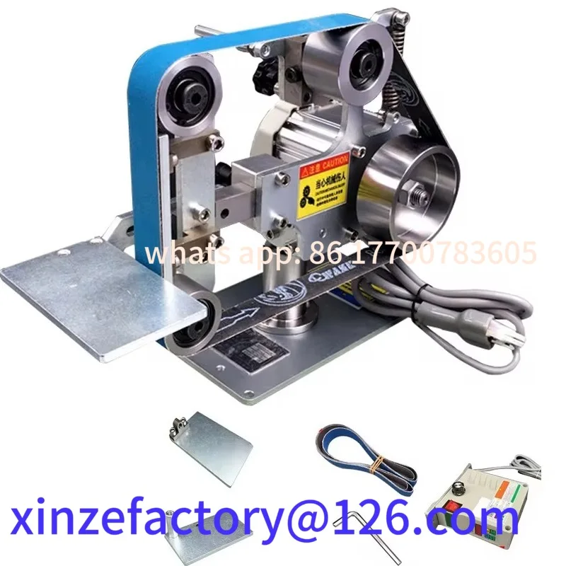 

Customizable Mini Electric Belt Machine Industrial Grade Belt Sanding Machine 762x25mm Polisher Sharpener Polishing Grinding Mac