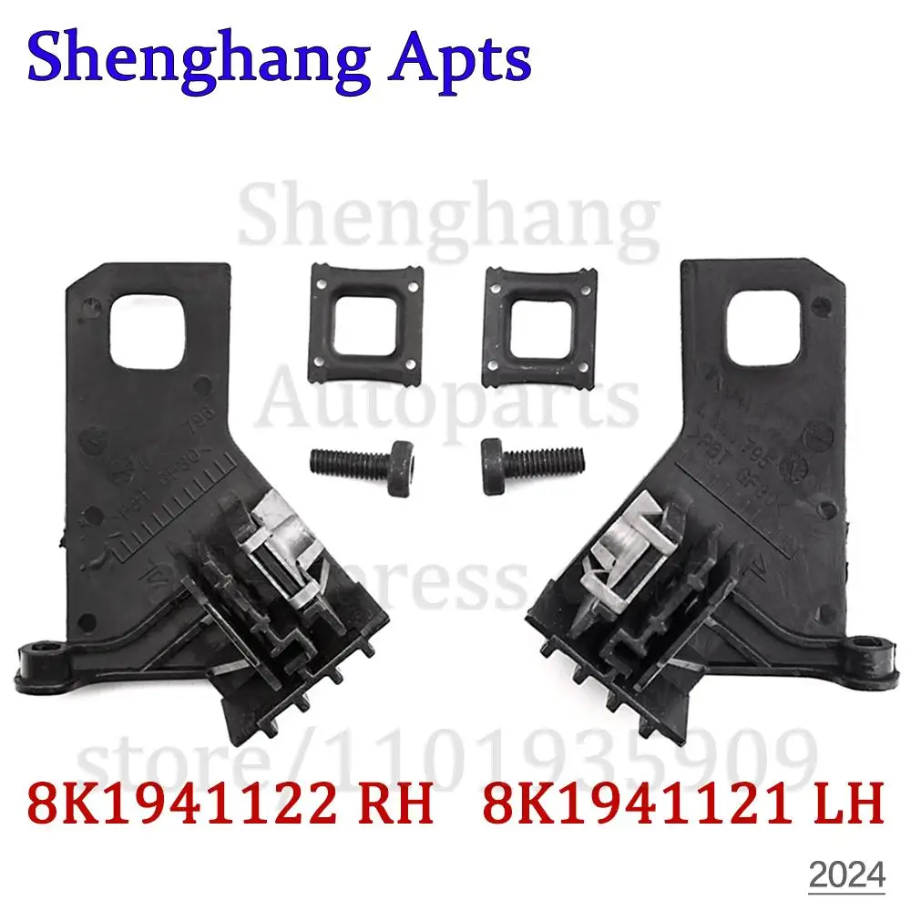 Front Right Left Headlight Bracket Clip Fastener Repair Kit 8K1941122,8K1941122A,8K1941121,8K1941121A For Audi A4 B8 2009-2016