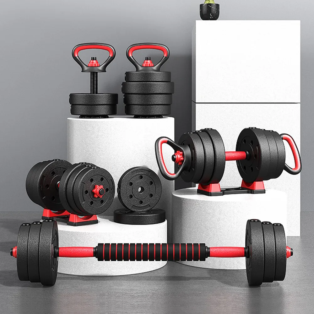 Subfabricated weight control dumbbell barbell set home training strength fitness machine