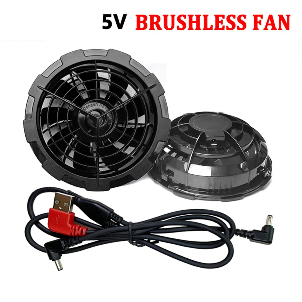 USB Electric Cooling Fan New generation 12V+new generation 21V Air Conditioning Clothing Fan With Cable Air Conditioner Fan