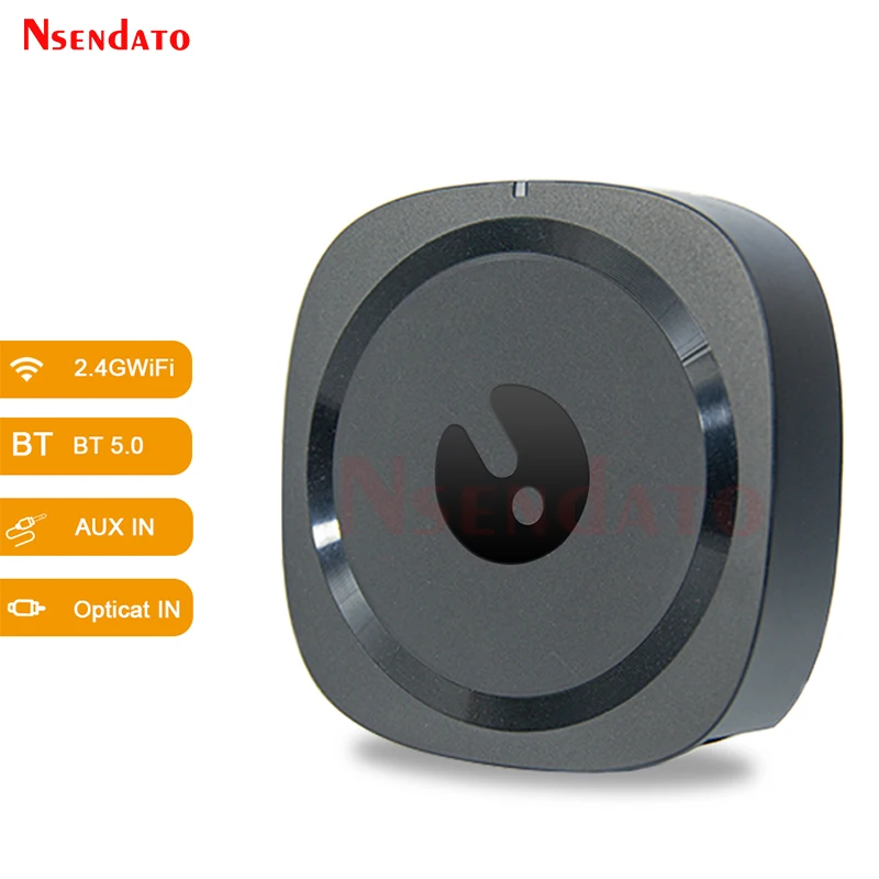 

Audiocast Pro M50 Bluetooth 5.0 Wireless Wifi Music Audio Multi Room Streaming Receiver adapter For Amazon Spotify Airplay DLNA
