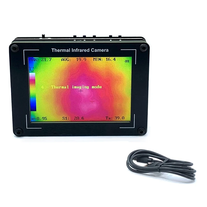 

ABAE-OVMLX High-Performance Thermal Imager With Advanced MLX90640 Sensor, OV2640 Visible Light Camera,Fusion Mode,3.5Inch