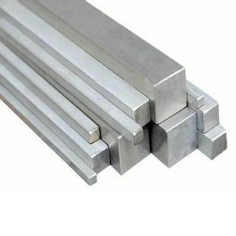 

1PCS 304 Stainless Steel Square Bar Rod - 3x3/4x4/5x5/7x7/10x10mm Sizes, 500mm Length