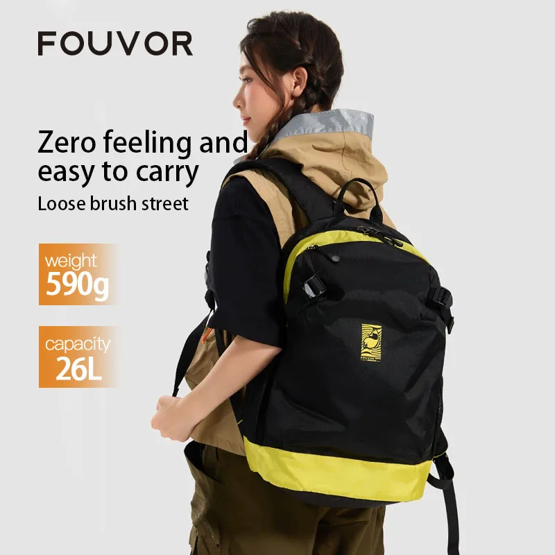 Fouvor Women's Airplane Cabin Backpack Lightweight Large Capacity Outdoor Travel Hiking Sports Casual Backpacks 3003-16 3003-01