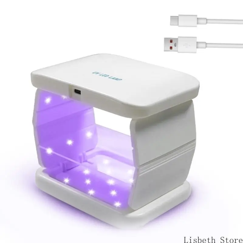 

124A Digital Timer UV Resin Lamp Detachable Double Lighting System Resin Hardener For Accuracy Jewelry Making And Art