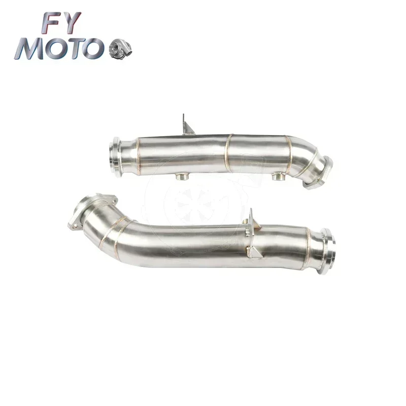 Wholesale Exhaust Downpipe for Mercedes Benz C43 GLC43 C400 M276 engine catless