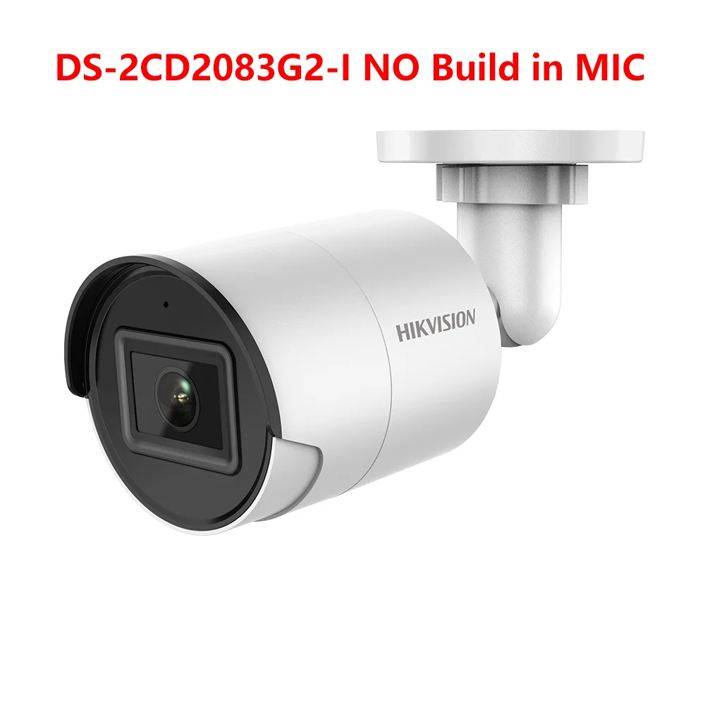 Hikvision IP Camera 8MP DS-2CD2083G2-I DS-2CD2083G2-IU POE 4K Acusense CCTV Bullet Surveillance Video Camera Voor Thuis Bescherming