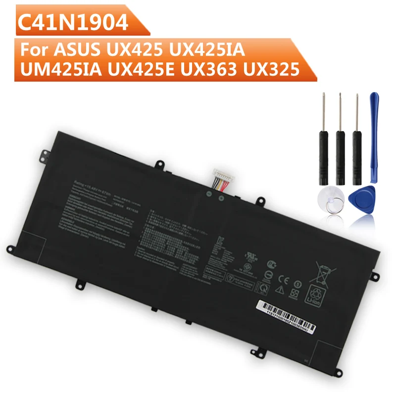 

C41N1904 Сменный аккумулятор для ASUS UX425 UX425IA UM425IA UX425E UX363 UX325 UX425 UX435 UX325EA UX325JA UX363EA X435EA