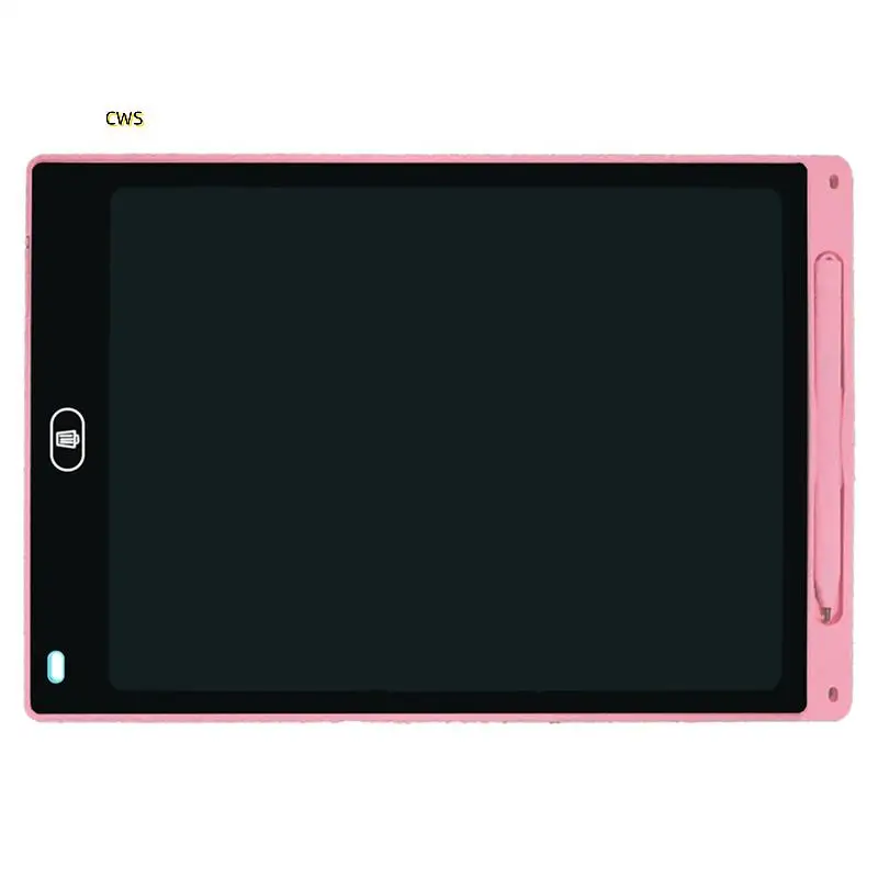 2 ชิ้น 16 นิ้ว LCD แท็บเล็ตการเขียนแท็บเล็ตสี Graffiti Board สําหรับเด็กคริสต์มาสวันเกิดแท็บเล็ตสีชมพู