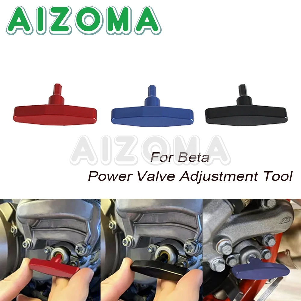 Motorcycle Power Valve Adjustment Tool Aluminum For Beta 125RR 200RR 2019-2022 250/300 RR 2013-2022 XTrainer 300 2015-2022