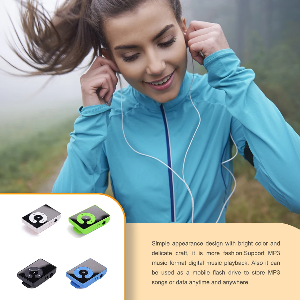 MP3 Player Insert TF Players Music Digital Playback Audio Halloween Gift