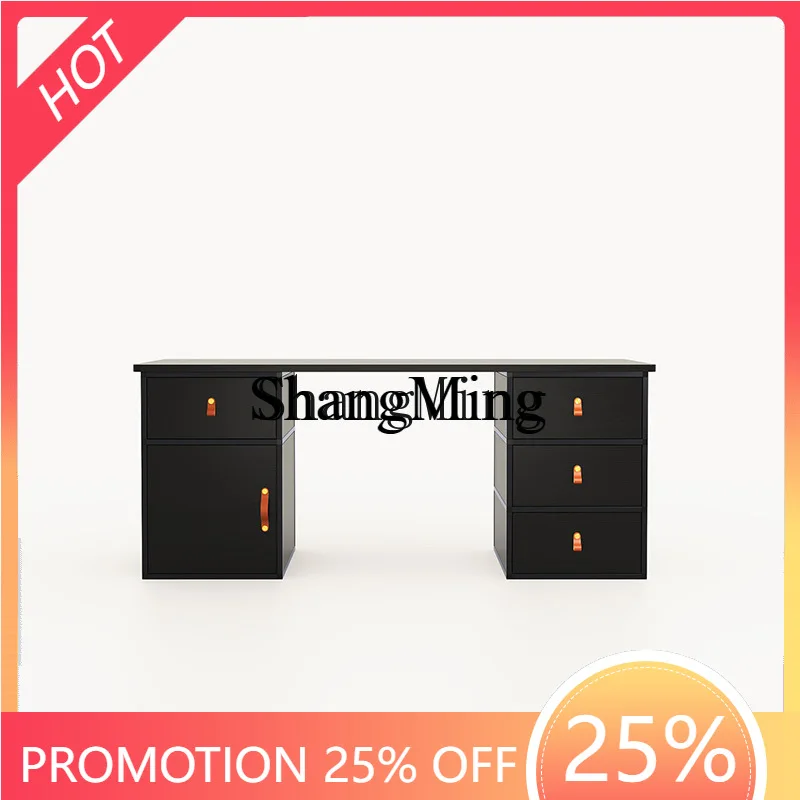 

FG Yicai Furniture Modern Light Luxury Study Office Desk Home Small Apartment Study Room Movable Desk Simple Office Desk