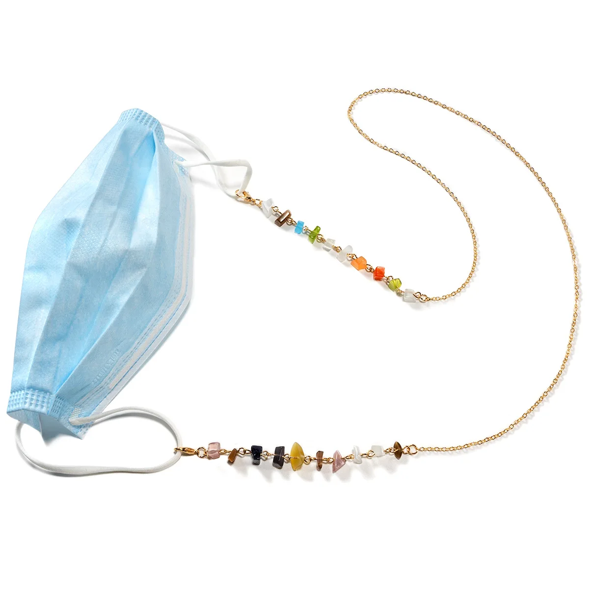 2022 New Fashion glass Strap Beaded Mask Chain Reading Glasses Sunglasses Spectacles Holder Neck Cord Stra
