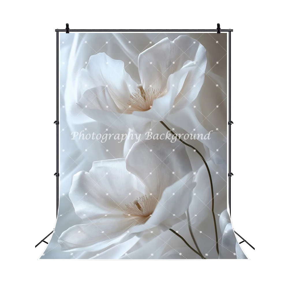 ماغنوليا زهرة التصوير خلفية حفل زفاف عيد ميلاد زهرة بيضاء غزل الزفاف دش الحوامل صورة خلفية الصورة