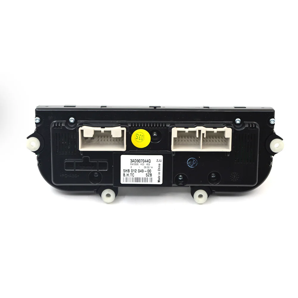 Panneau de commande climatronique avec visualisation du chauffage du siège de verrouillage arrière sur RNS / RCD 3AD 907 044 Q pour Passat B7