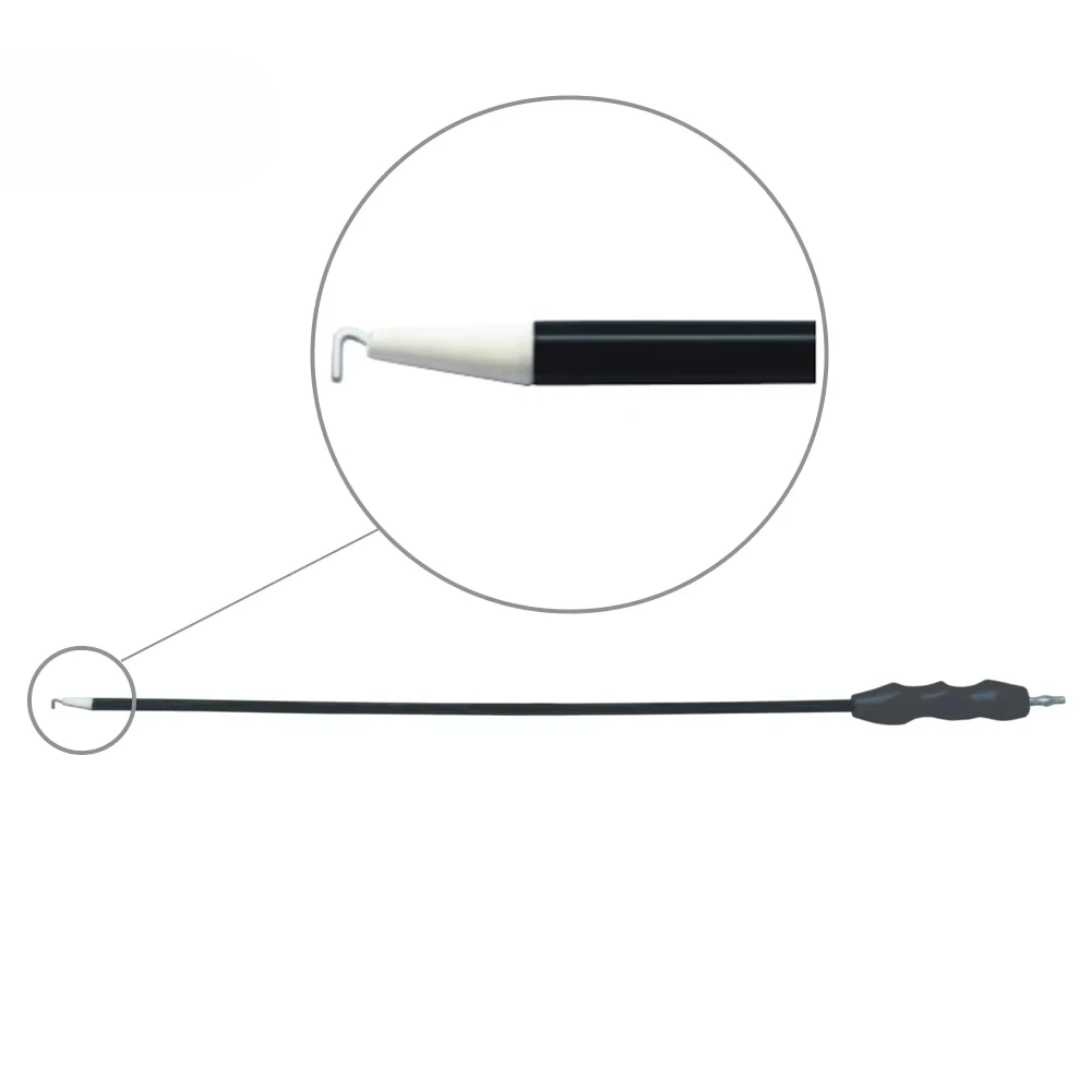 High quality 5*330mm surgical instrument laparoscopic right angle forceps