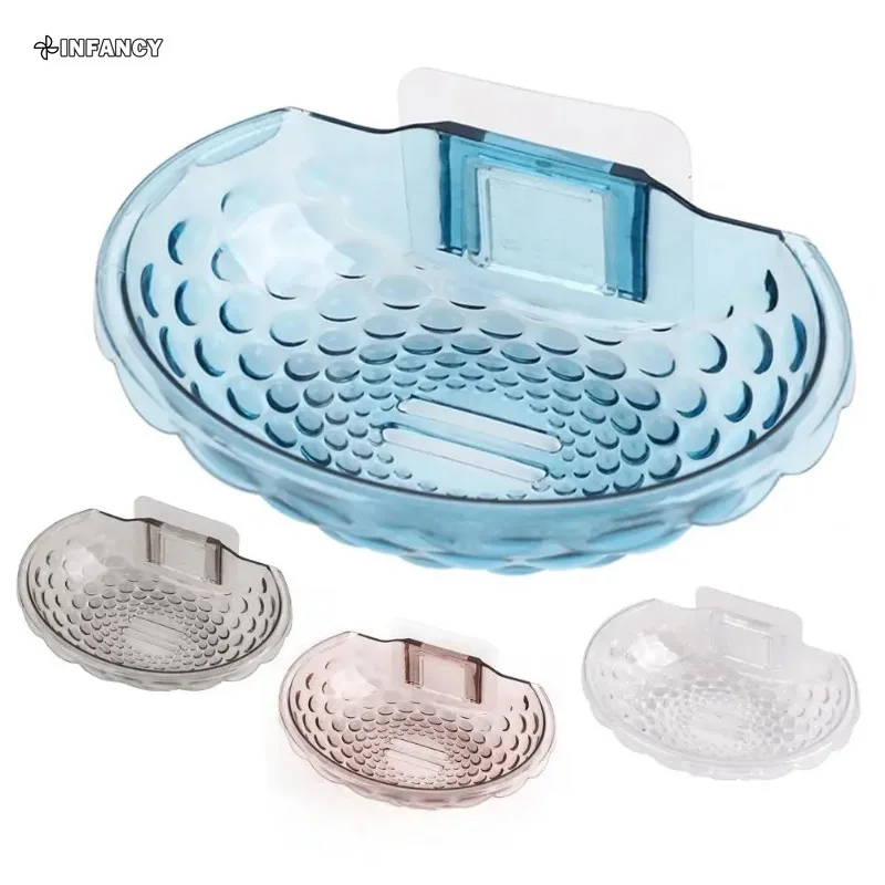 1PC Soap Case Clean Washing Table To Solve Soap Soaking Problem And Is Stored Without Occupying Space Wall Mounted Soap Case Abs