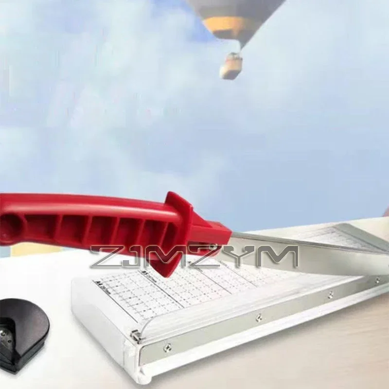 A4 Precision Paper Photo Trimmers Guillotine Cutter For Photo Labels Paper Cutting Tool with R4 Corner Rounder Cutting Board