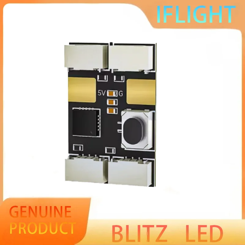 

IFlight BLITZ LED Control Module 5V 16.5x11x3mm 0.5g / Tiny LED Strip Set for RC FPV Drone