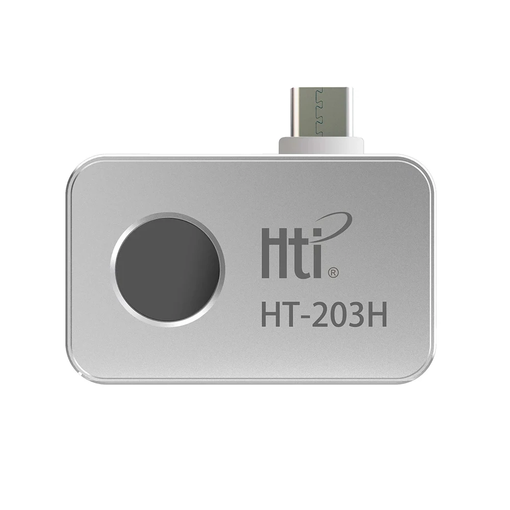 HTI HT-203H Thermal Imaging Camera for Android 256x192 Thermal Imager Infrared Thermographic Camera (not for iPhone Type-C)