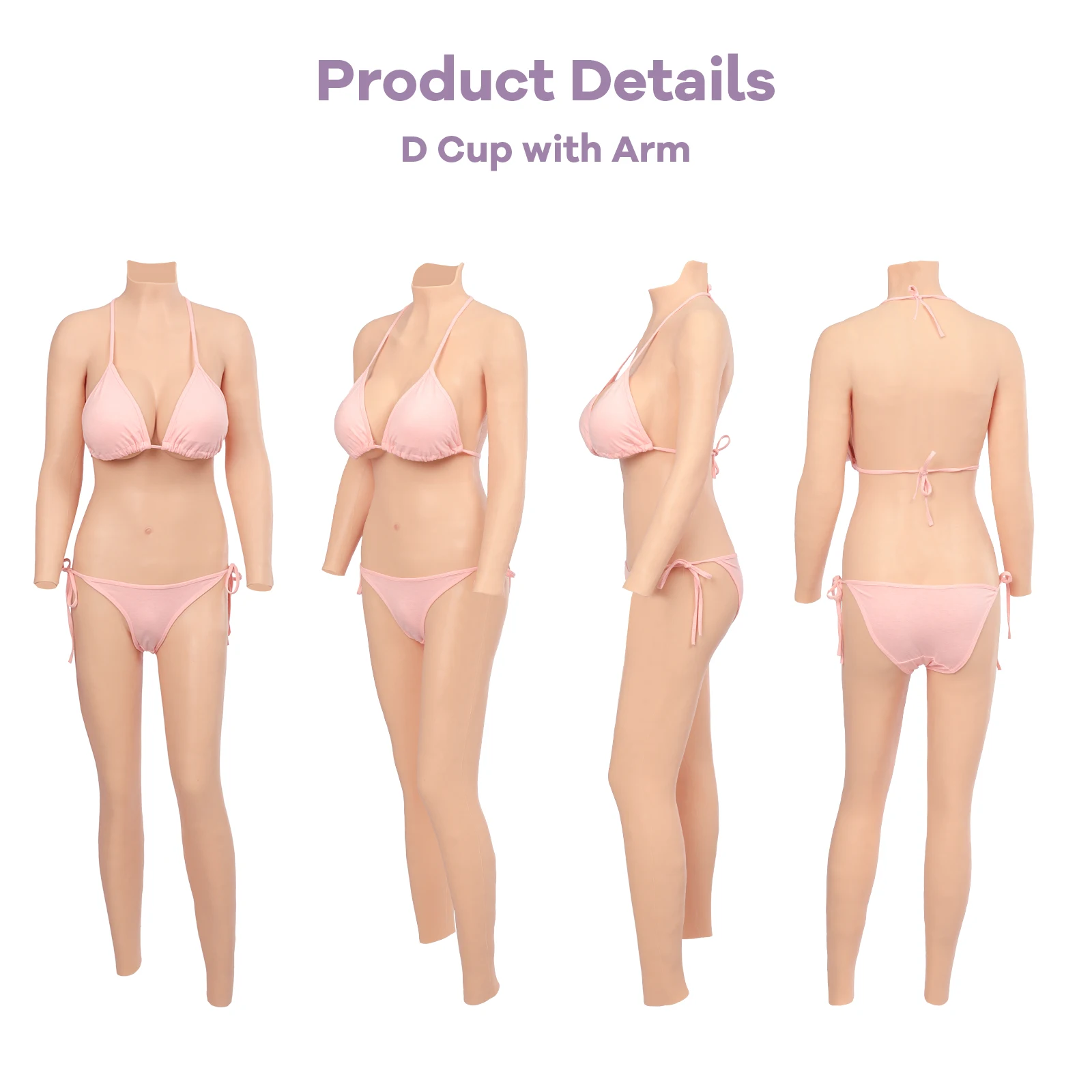 CYOMI Fake Boobs Silicone Bodysuit Realistic Vagina Breast Form Artificial Big Chest Tits Sissy Transgender Cosplay Costumes