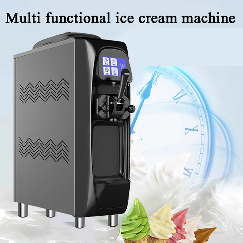 

Soft Serve Ice Cream Machine Single Head Desktop Ice Cream Vending Machine Commercial Ice Cream Maker